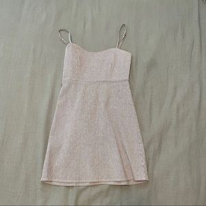 Brandy Melville Pinstripe Dress One Size